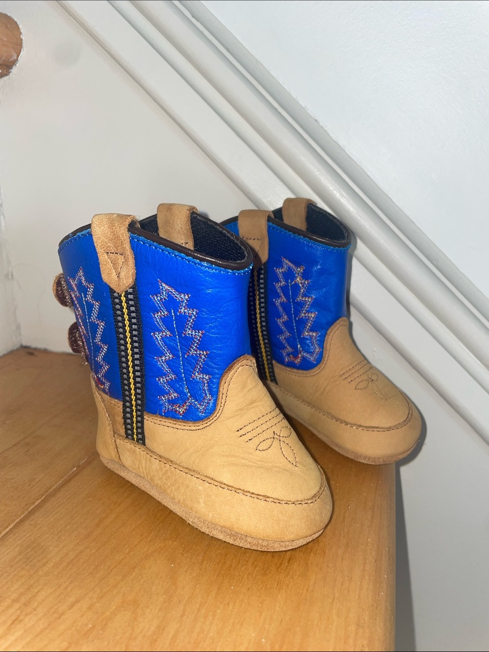 Old West | Infant Leather Cowboy Western Boots